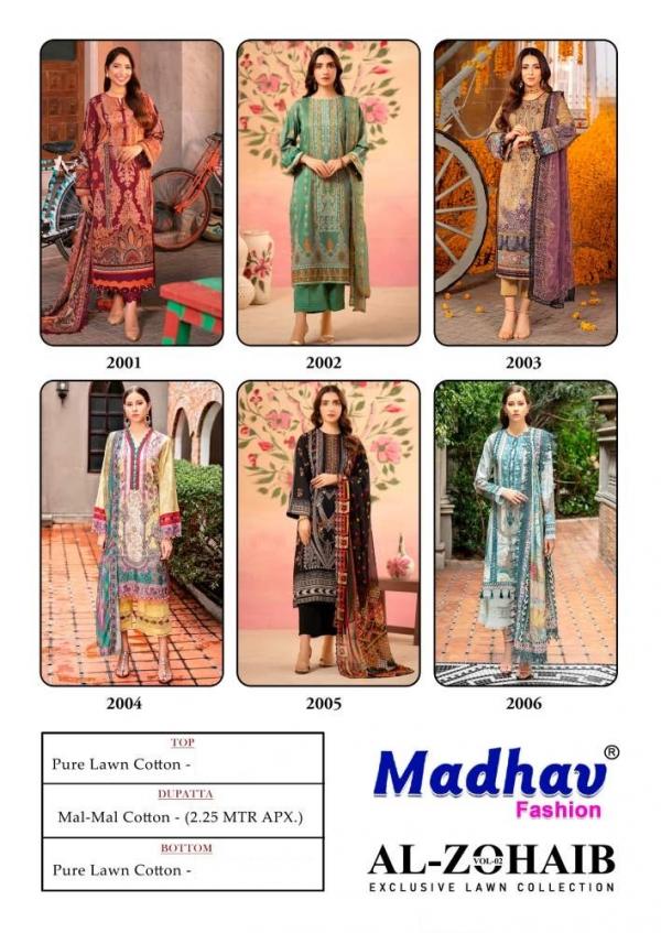 Madhav Al-Zohaib Vol-2 – Kurti Pant With Dupatta